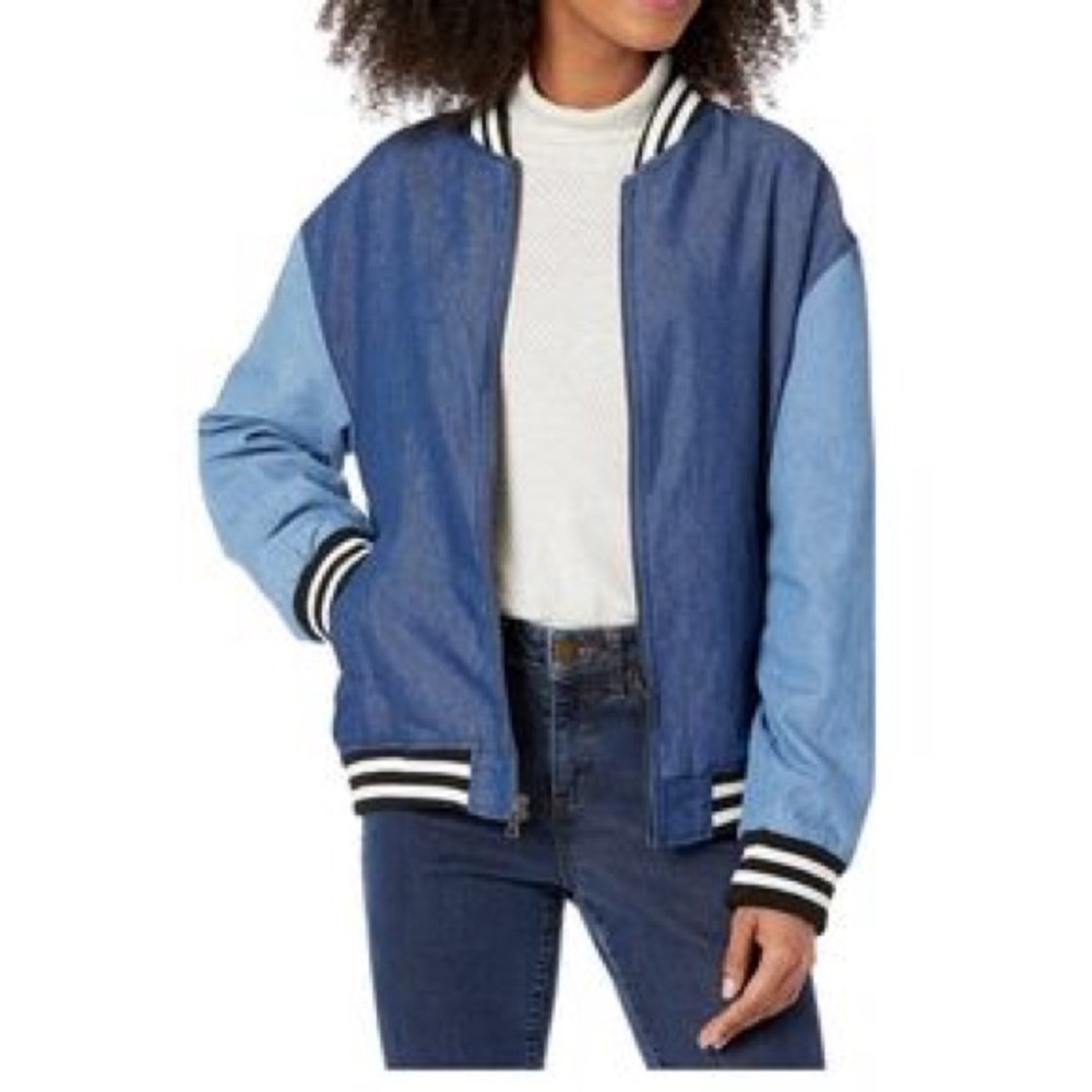 Levi's Varsity Bomber Jacket Soft Shell Women's B… - image 6
